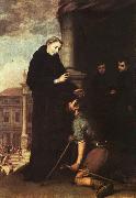 St.Thomas of Villanueva Distributing Alms Bartolome Esteban Murillo